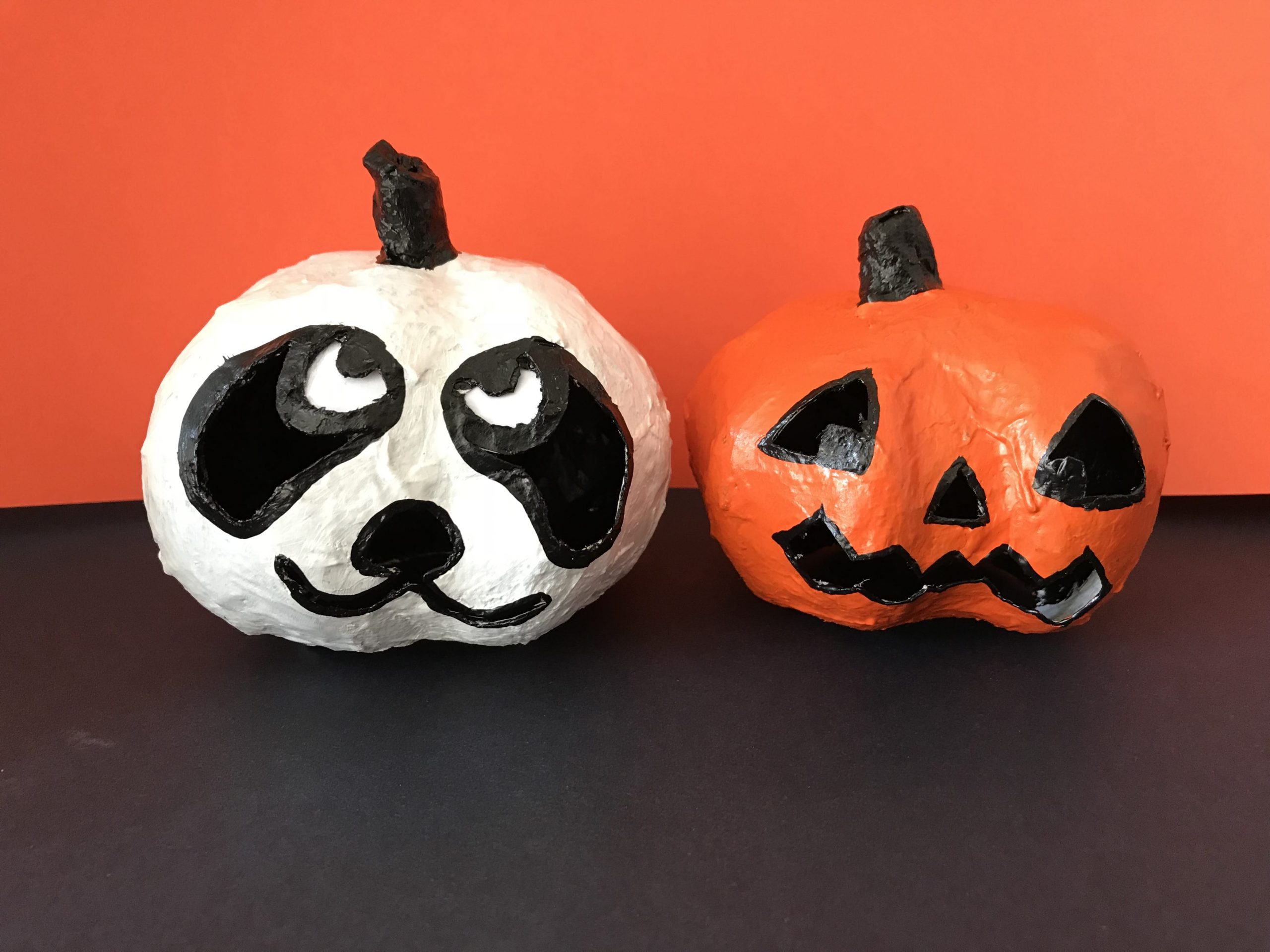 DIY Halloween Kürbis, basteln