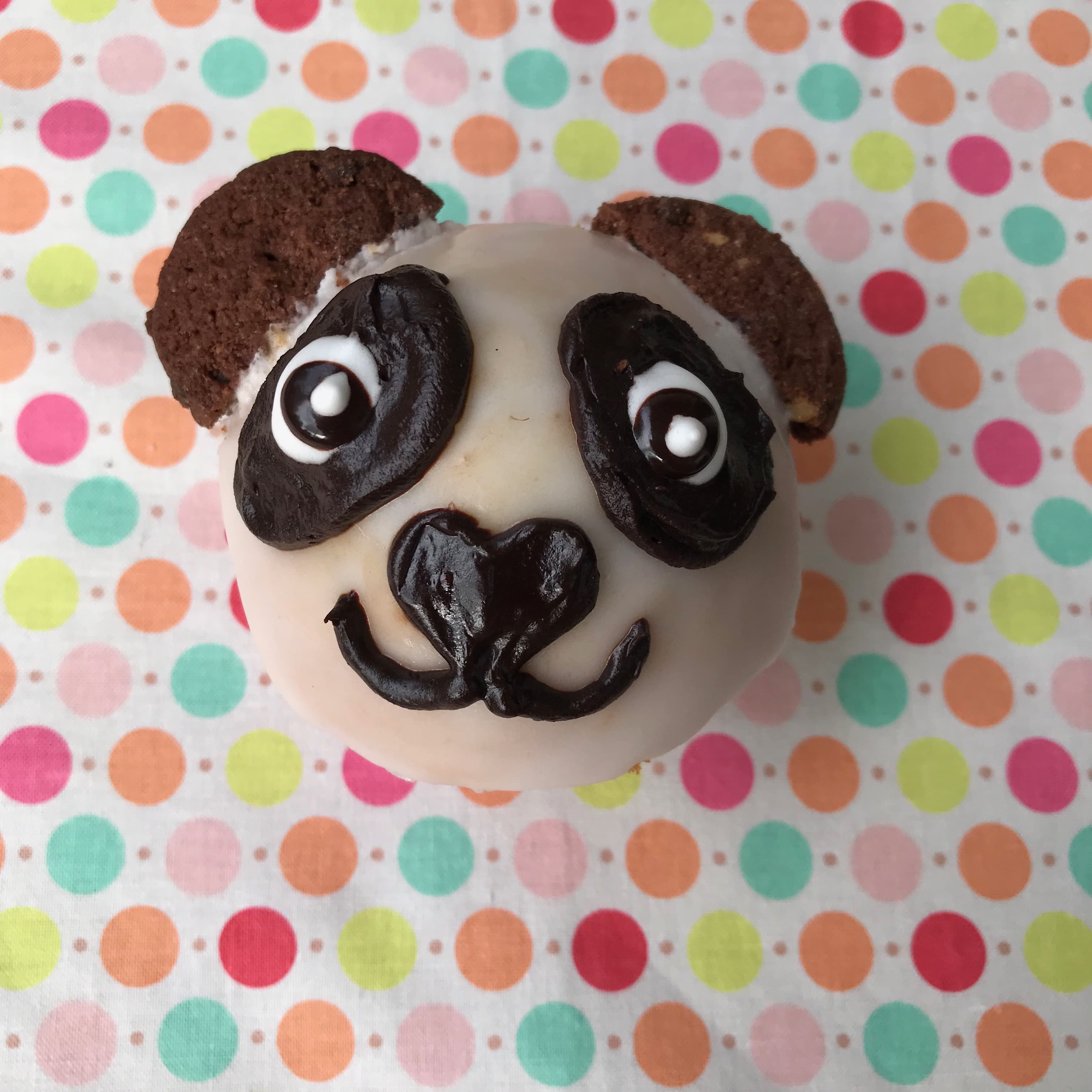 Lustige Muffins, Pandabaer, Tier Party, Essen