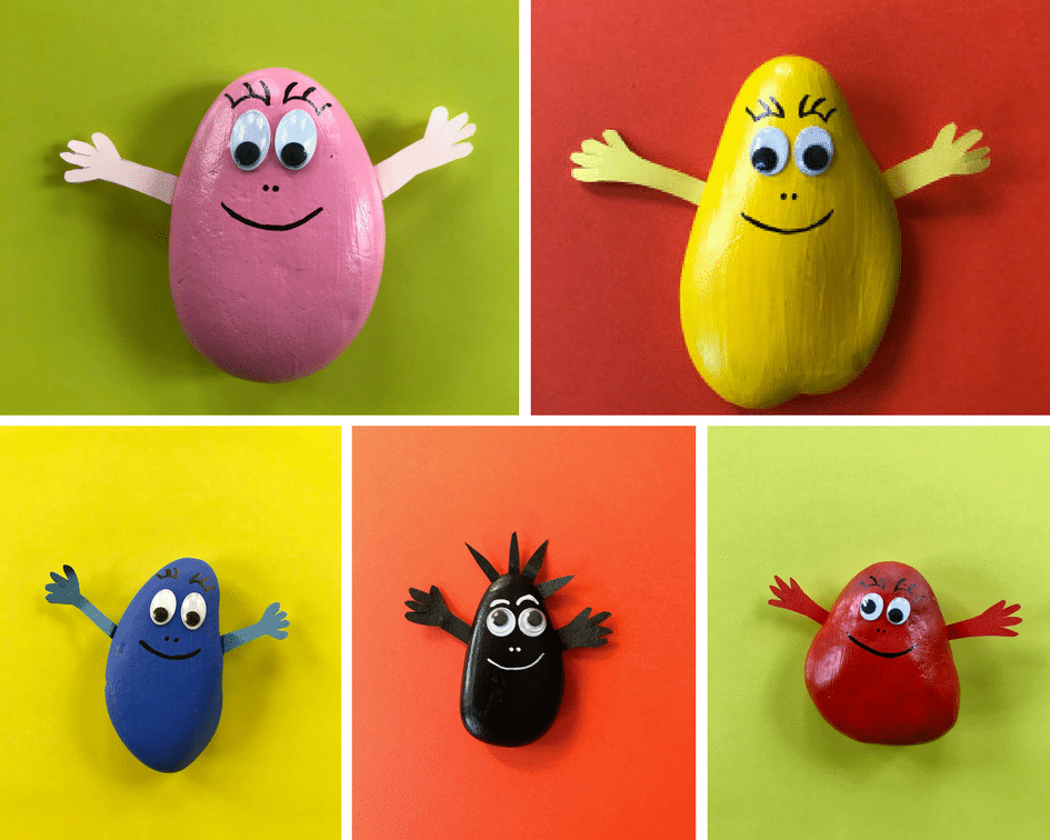 steine-mit-kindern-bemalen-barbapapas