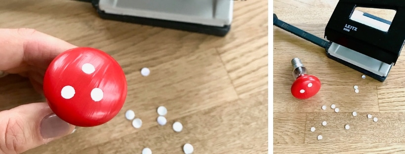 DI Baumschmuck, Weihnachten, Fliegenpilz, selber machen