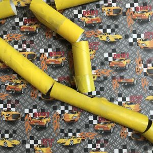 Murmelbahn aus Klorollen selber machen - Upcyclingidee für Kinderspielzeug