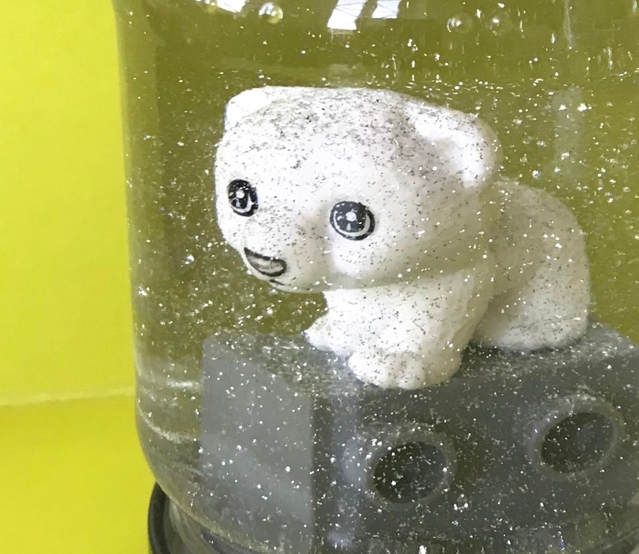 DIY Schneekugel basteln, Kinderbasteln, Upcycling