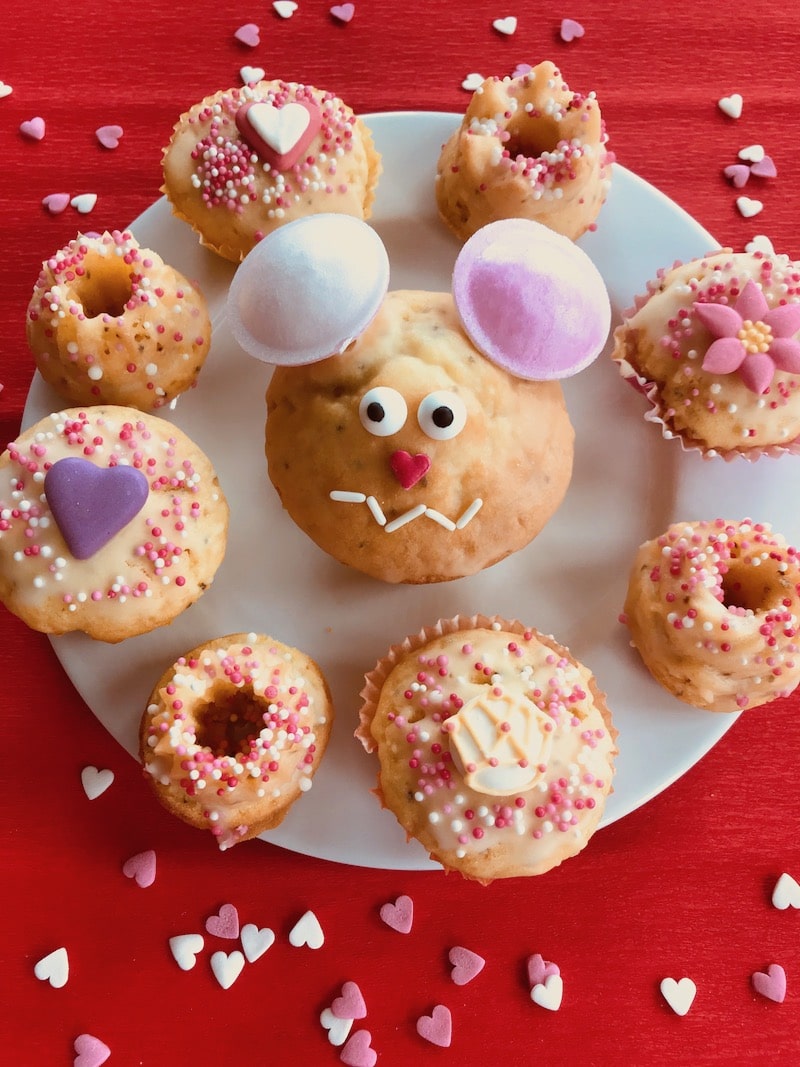 Saftge Zitronenmuffins, Brauseufos, einfaches Rezept