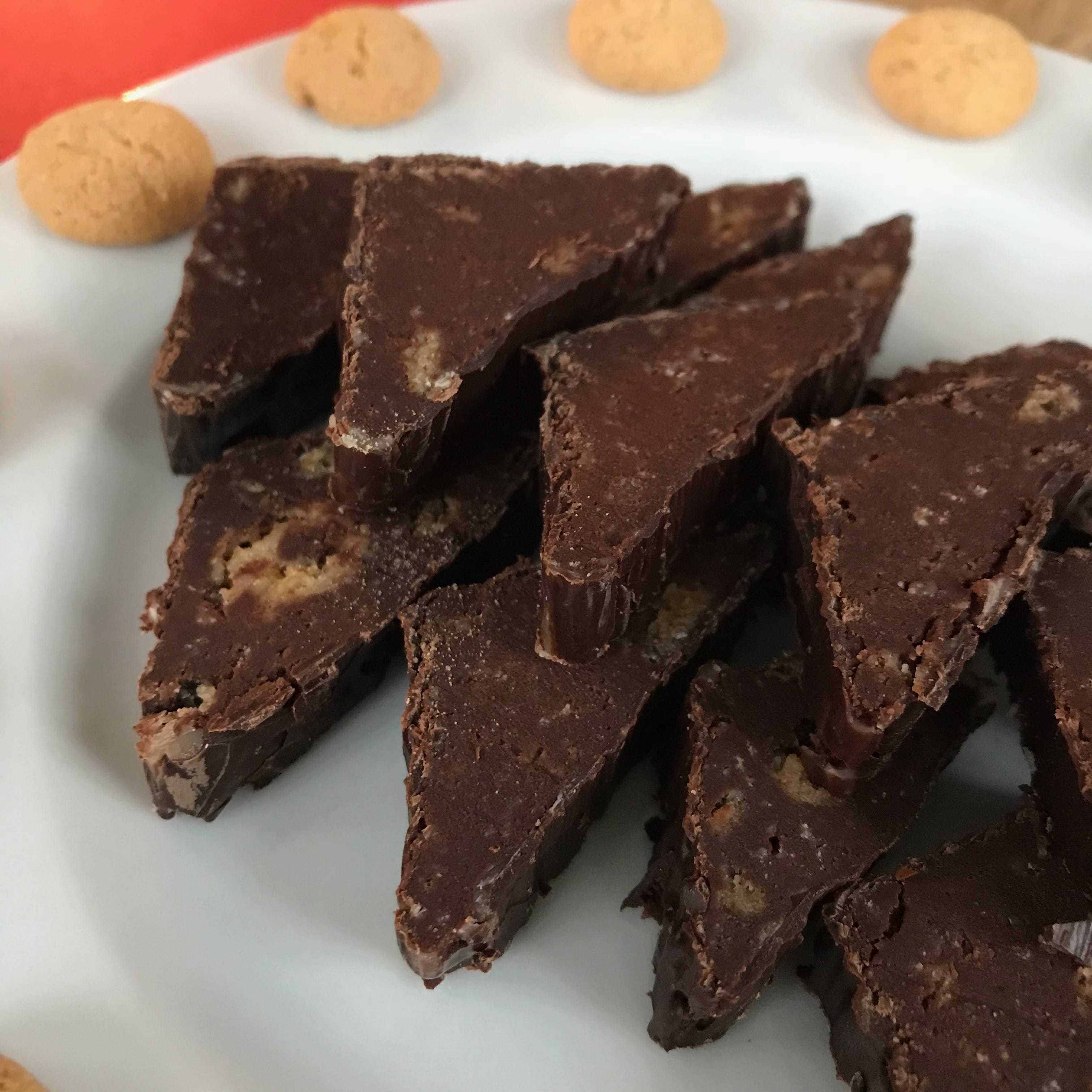 Amarettini Pralinen selber machen, Rezept, Weihnachten