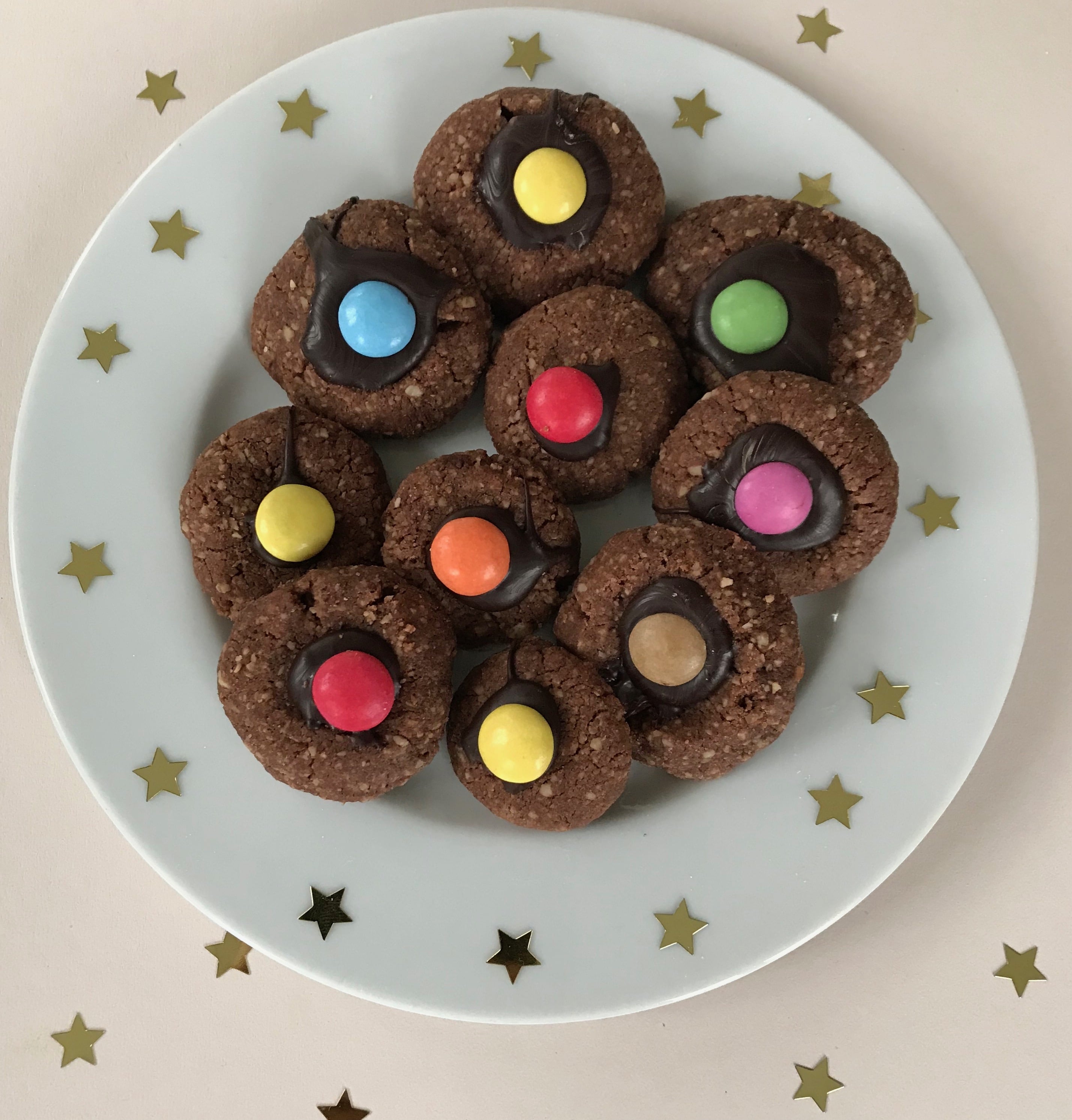 Kakao-Mandel-Plätzchen