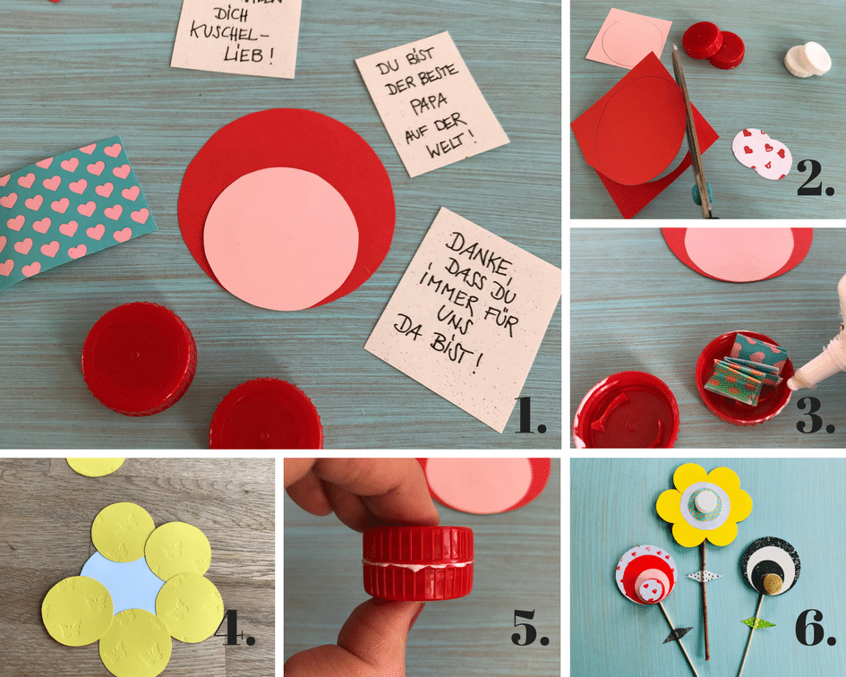 Geschenke mit Kindern basteln, Geschenke selber machen, Anleitung