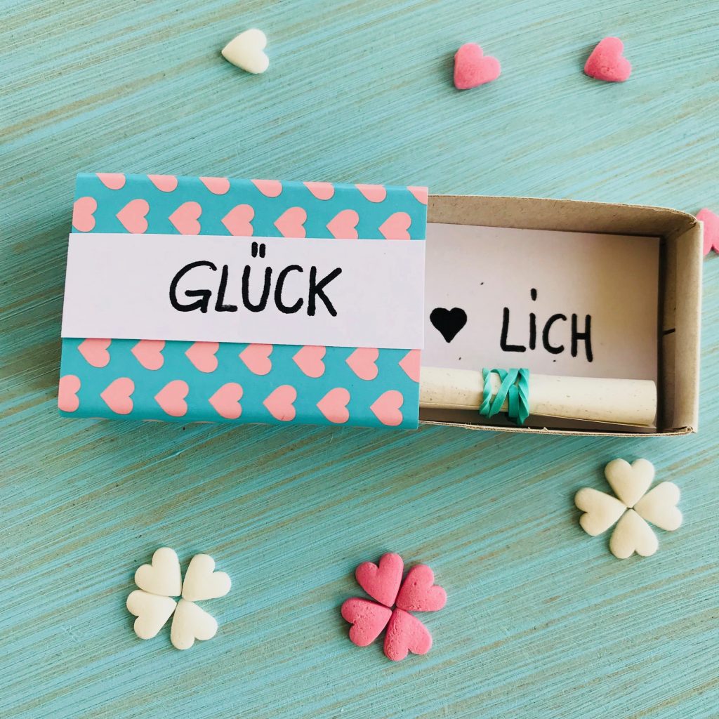 DIY Geschenk Valentinstag selber machen, Gutschein