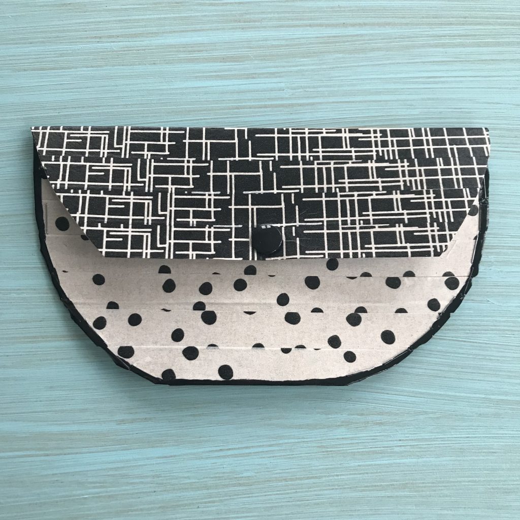 DIY Handtasche selber machen, rund