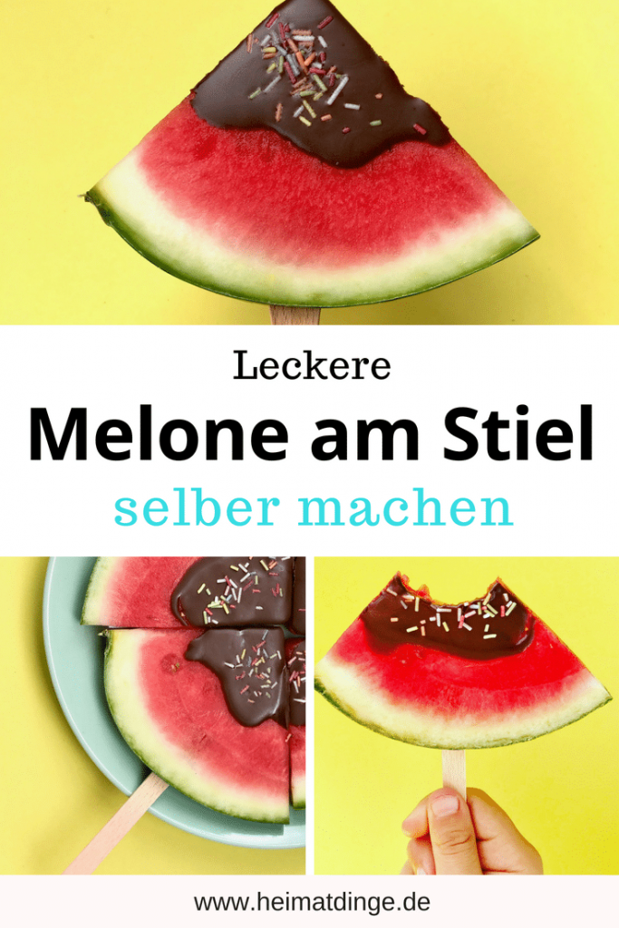 schneller-partysnack-melone-am-stiel- selber machen, Rezept