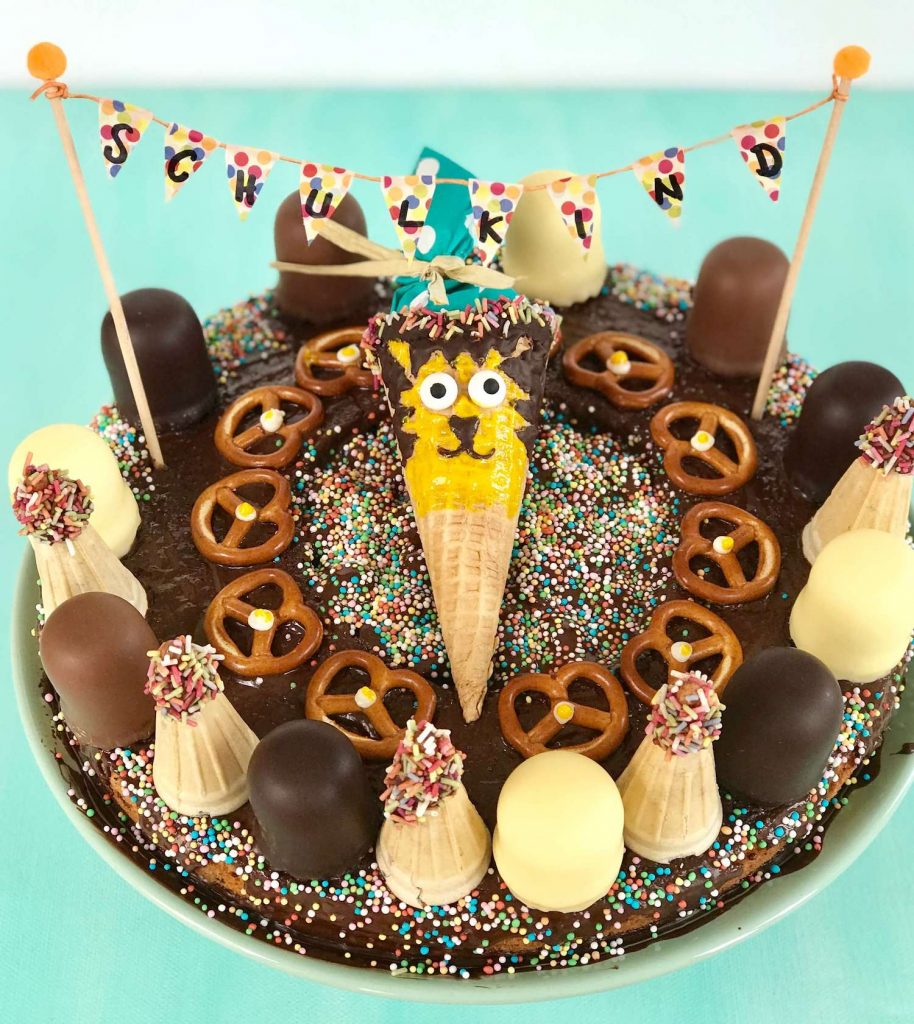 5 ganz besondere Ideen für die Einschulung 12 einschulung-kuchen-idee-schulkind-ersterschultag