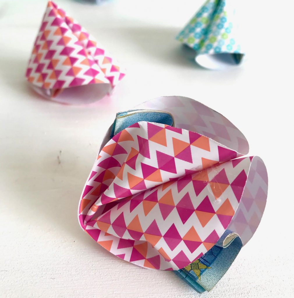 DIY Geldgeschenk, Glückskeks selber machen, Geschenkverpackung, Upcycling