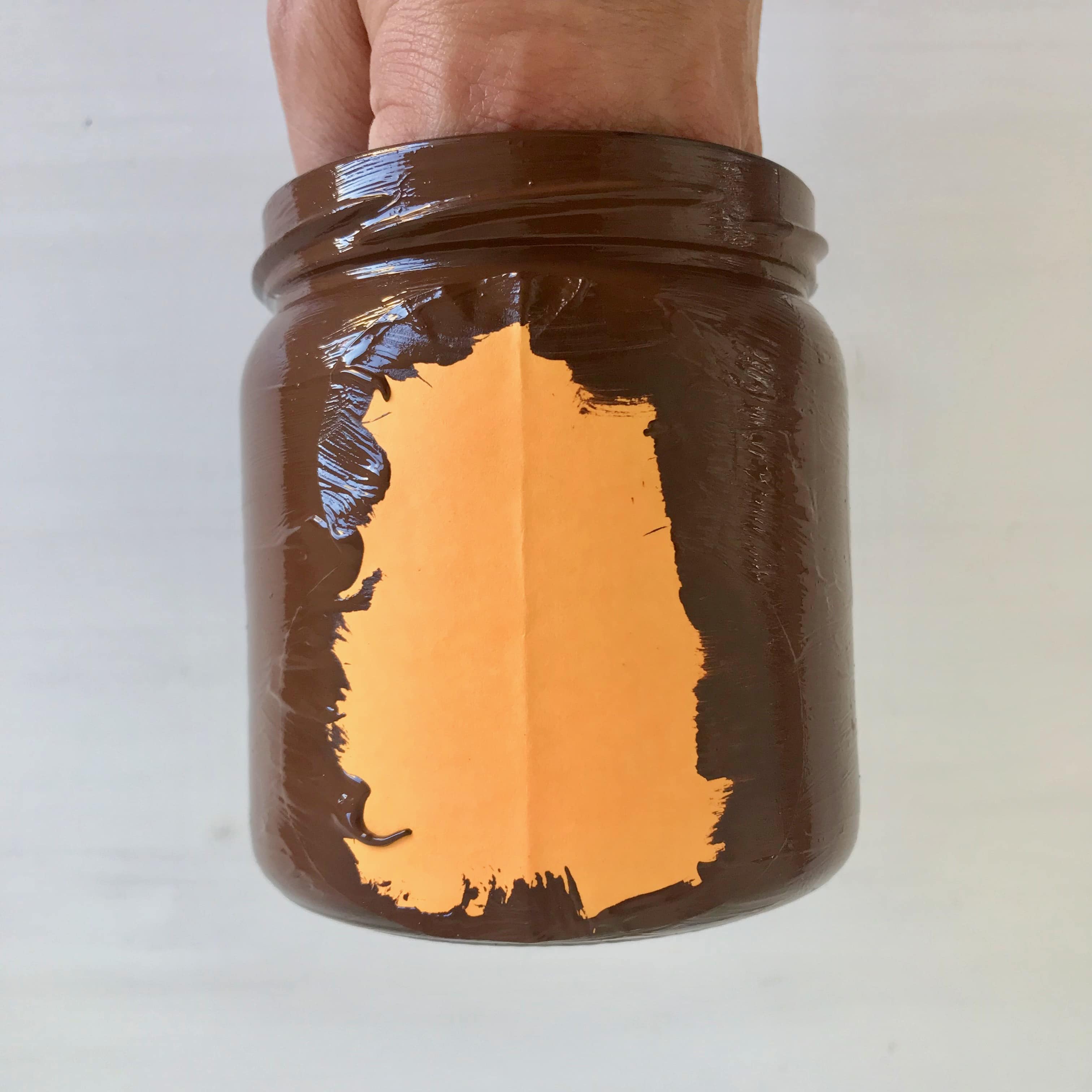 Weihnachtsgeschenk selber machen, Geschenk im Glas, Glas bemalen, Upcycling