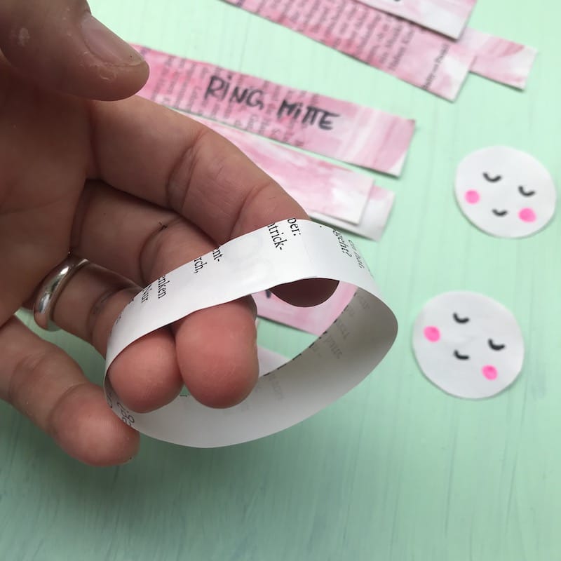 Herbstdeko, Fliegenpilz, Ringe