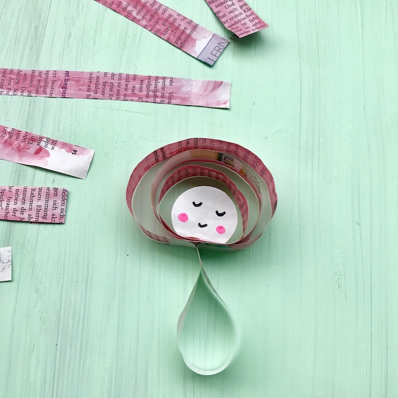 Herbstdeko, Fliegenpilz, Anleitung