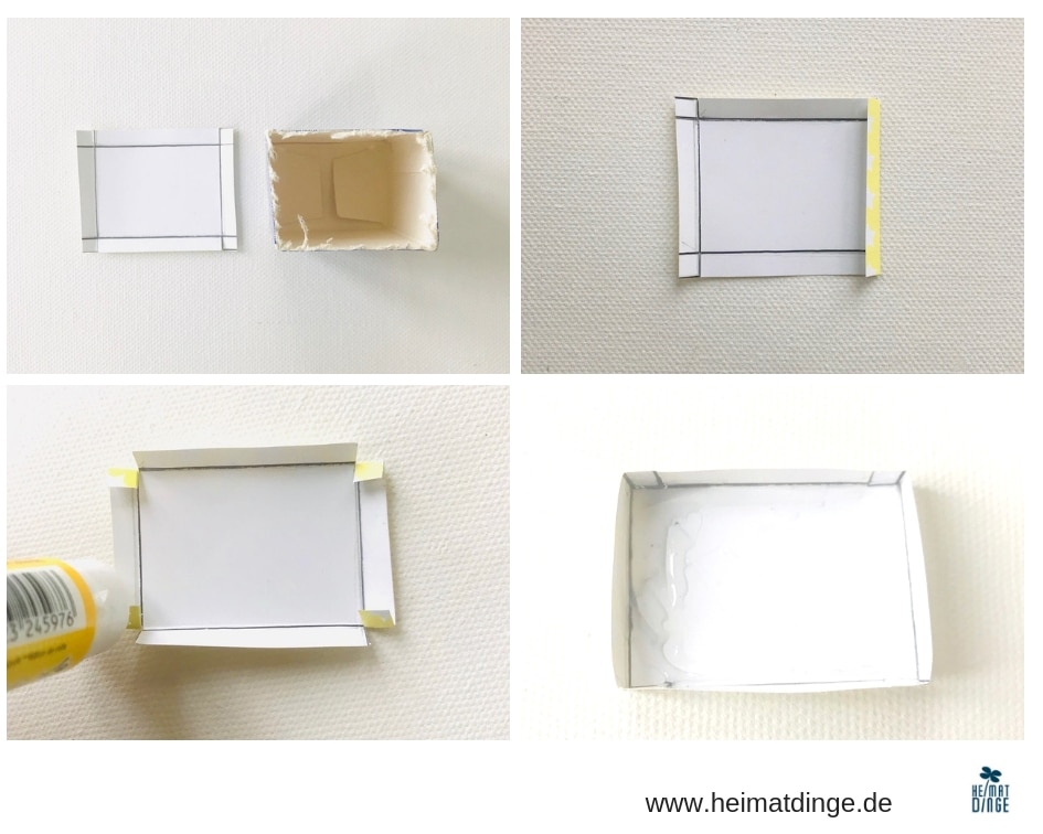 DIY Christbaumschmuck Suessigkeiten, basteln, Anleitung Deckel, Upcycling