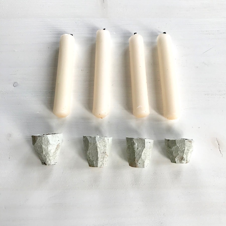 DIY Familien Adventskranz, Kerzenhalter, Korken, Upcycling, basteln