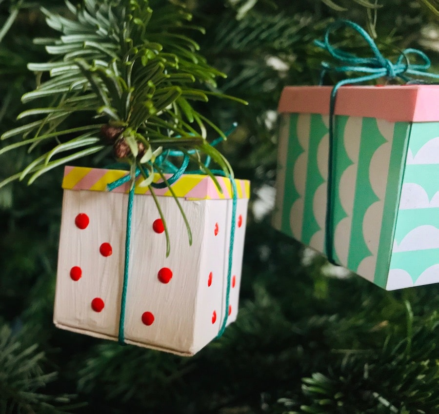 DIY Christbaumschmuck Suessigkeiten, selbermachen, Upcycling