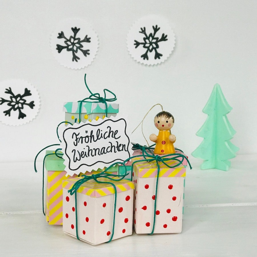 DIY Christbaumschmuck Suessigkeiten, selbermachen, Upcycling