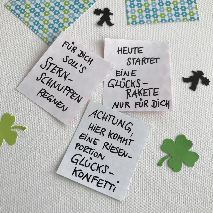 DIY Gluecksbringer Kronkorken, selbermachen, Sprueche, Upcycling