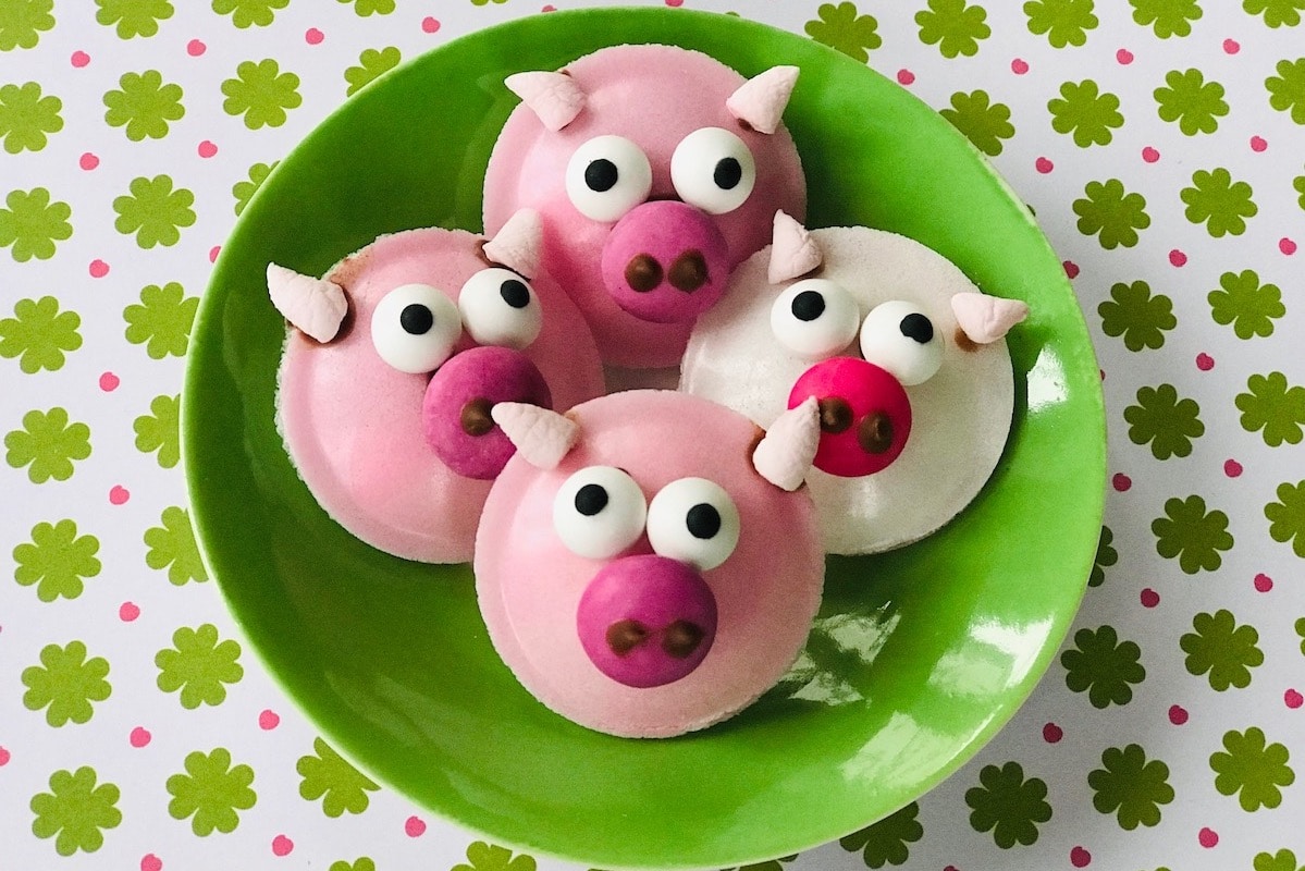 Mitgebsel fuer Kindergeburtstag selber machen, Gluecksschwein