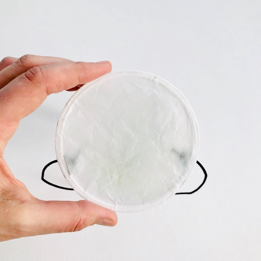 Partyhut, Boden, Seidenpapier, Upcyclingidee, Kindergeburtstag, nachhaltig