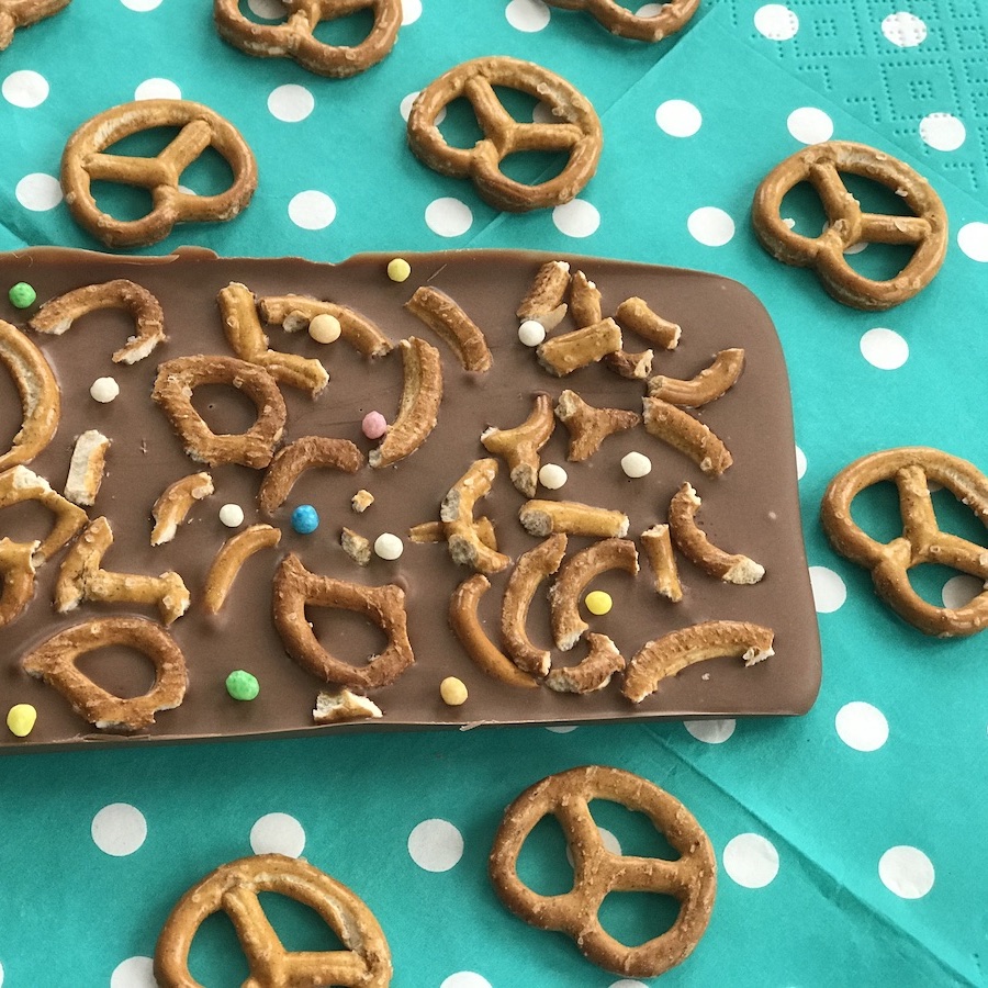 Schokoladen-Wettessen, Jahrmarkt Party, Spiel