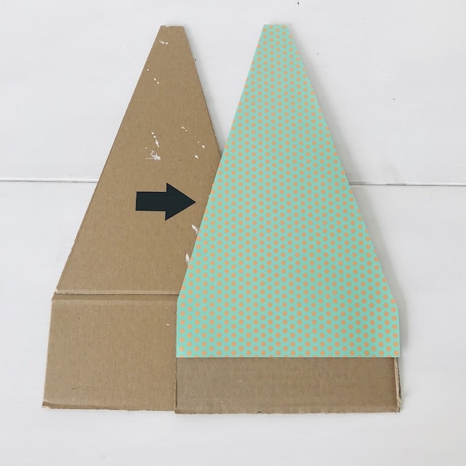 Riesenrad Halterung, Karton, Basteln fuer Kinder