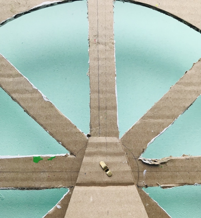 Riesenrad, Verschlussklammern