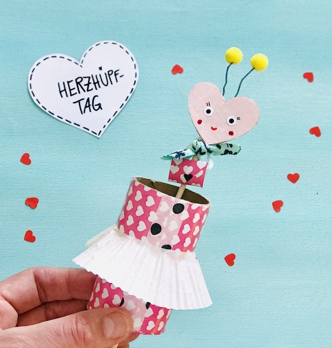 Muttertagsgeschenk mit Kindern basteln, Muttertagskarte DIY, Upcycling