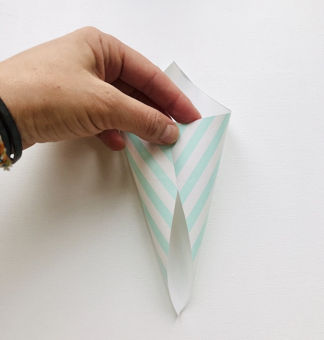 Gebrannte Mandeln. Tuete basteln, Freebie,