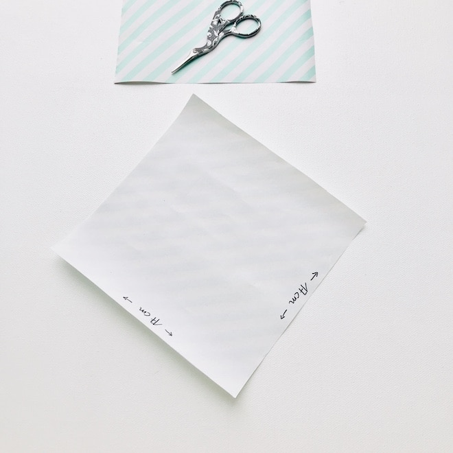 Gebrannte Mandeln, Tuete DIY, Anleitung