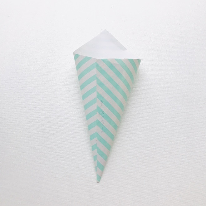 Gebrannte Mandeln, Spitztuete basteln, Kindergeburtstag