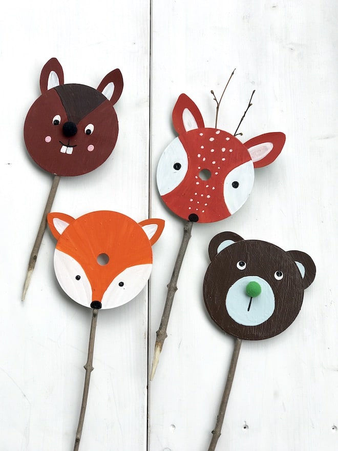 Kindergeburtstag im Wald, Upcycling fuer Kinder, Schatzsuche