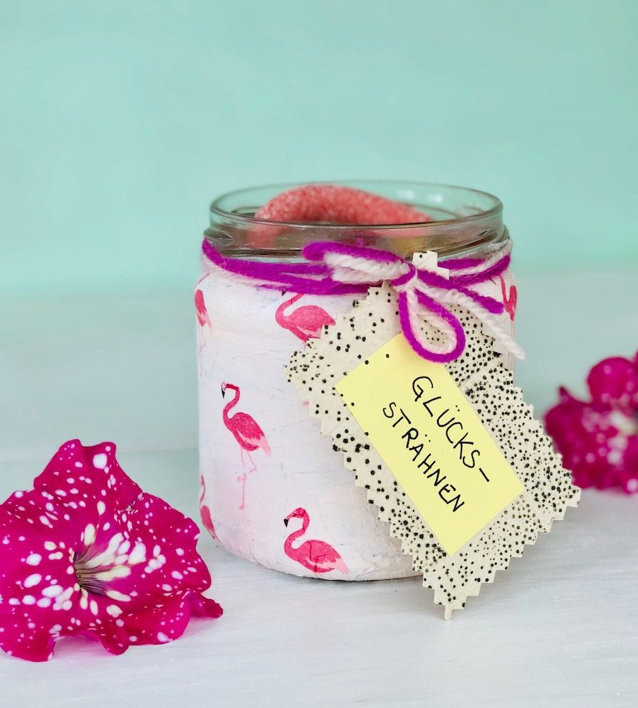 Geschenk im Glas selber machen, Abschiedsgeschenk Lehrerin