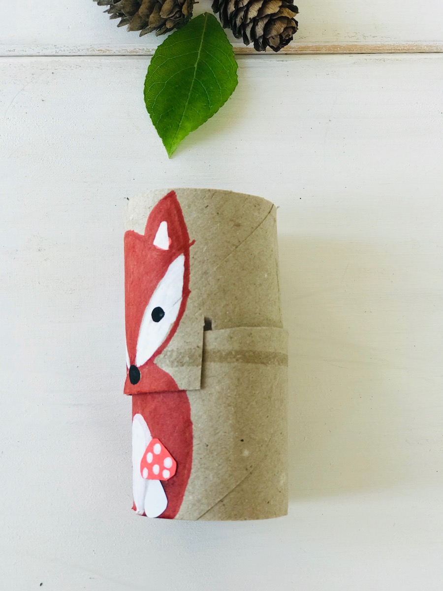 Steckspiel Tierparty, Spiel Idee Kindergeburtstag, Fuchs