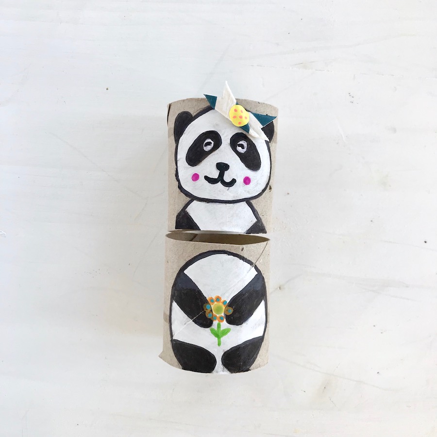 Herbstbasteln mit Kindern, Tierparty Idee, Upcycling fuer Kinder