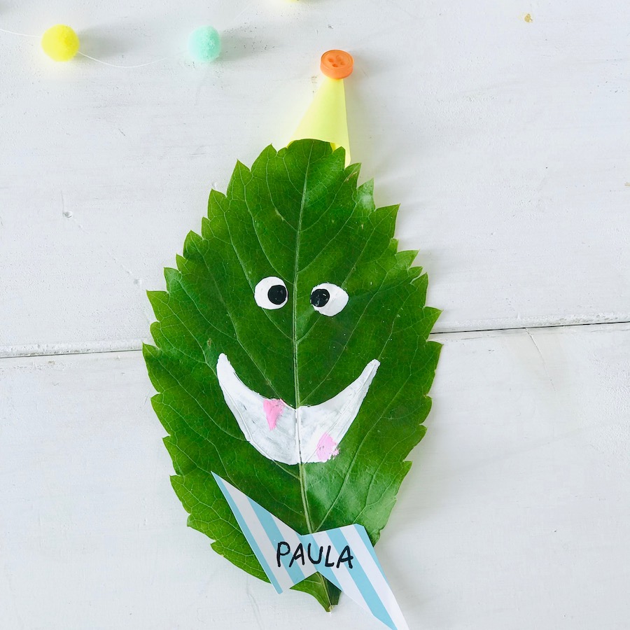 Kindergeburtstag Herbst, Basteln 