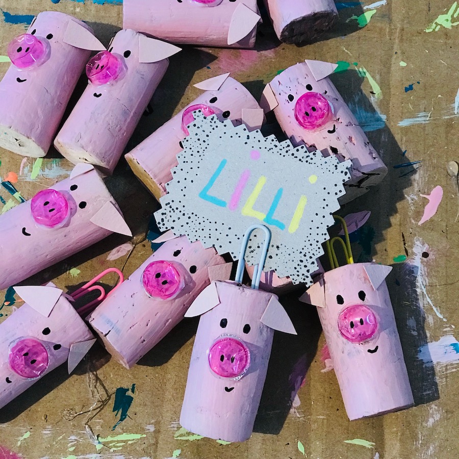 Silvester Deko selber machen, Sukvester Dekoration basteln, Silvester Tischdeko selber machen