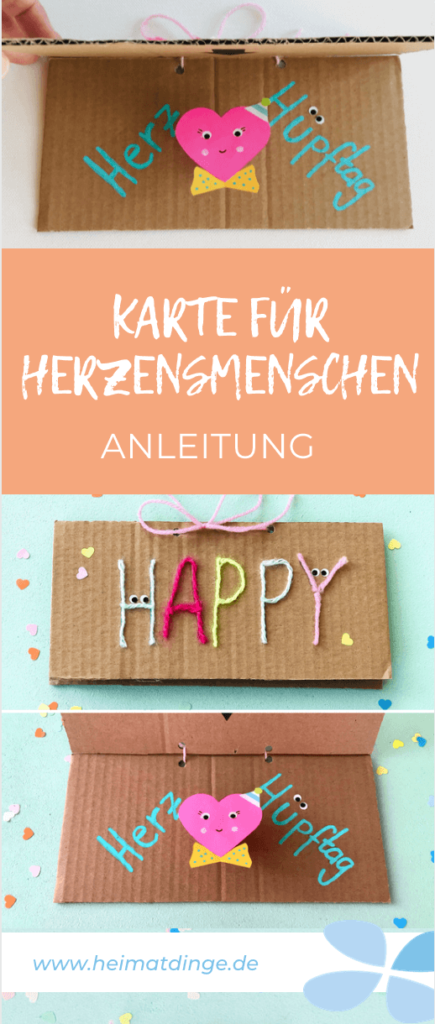 Pop-Up Karte zum Muttertag basteln