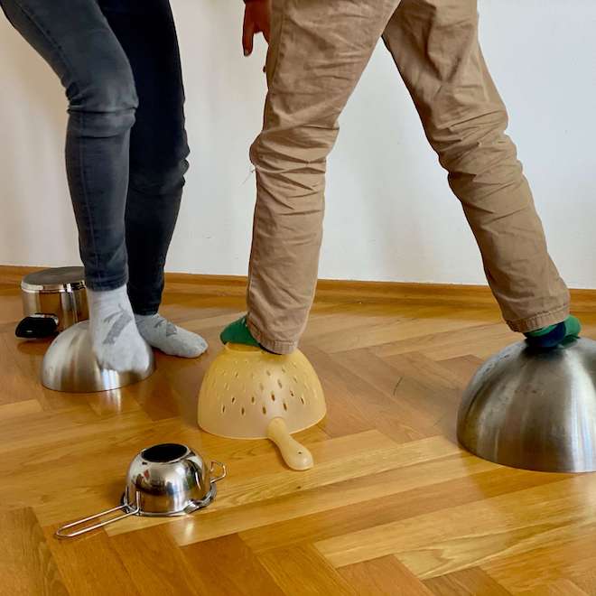 parcour fuer drinnen idee