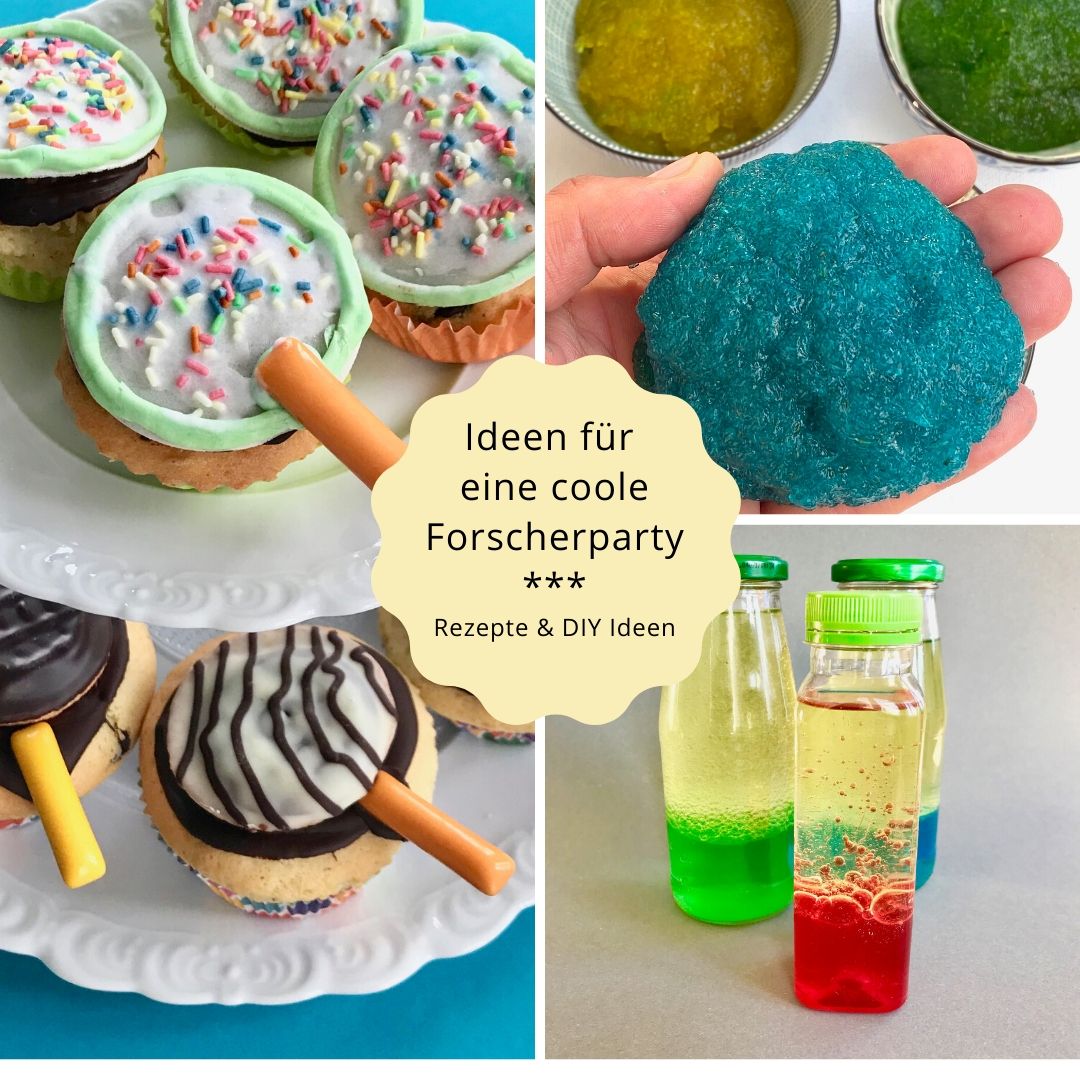 forscherparty mitgebseltuete, ungiftigen schleim selber machenitgebsel