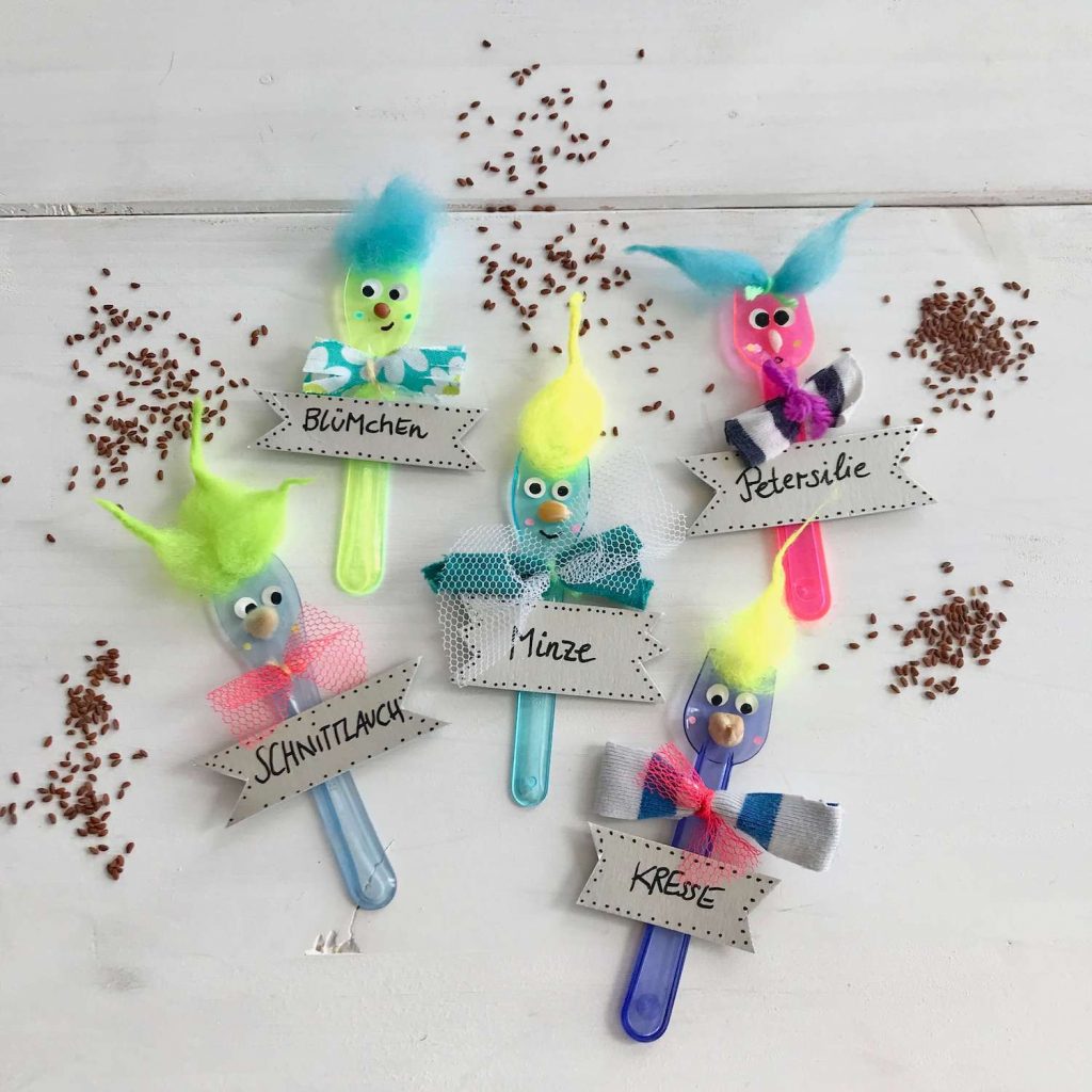 gartendeko-basteln-kraeuterschild-eisloeffel-upcycling-kinder-idee-diy-selbermachen