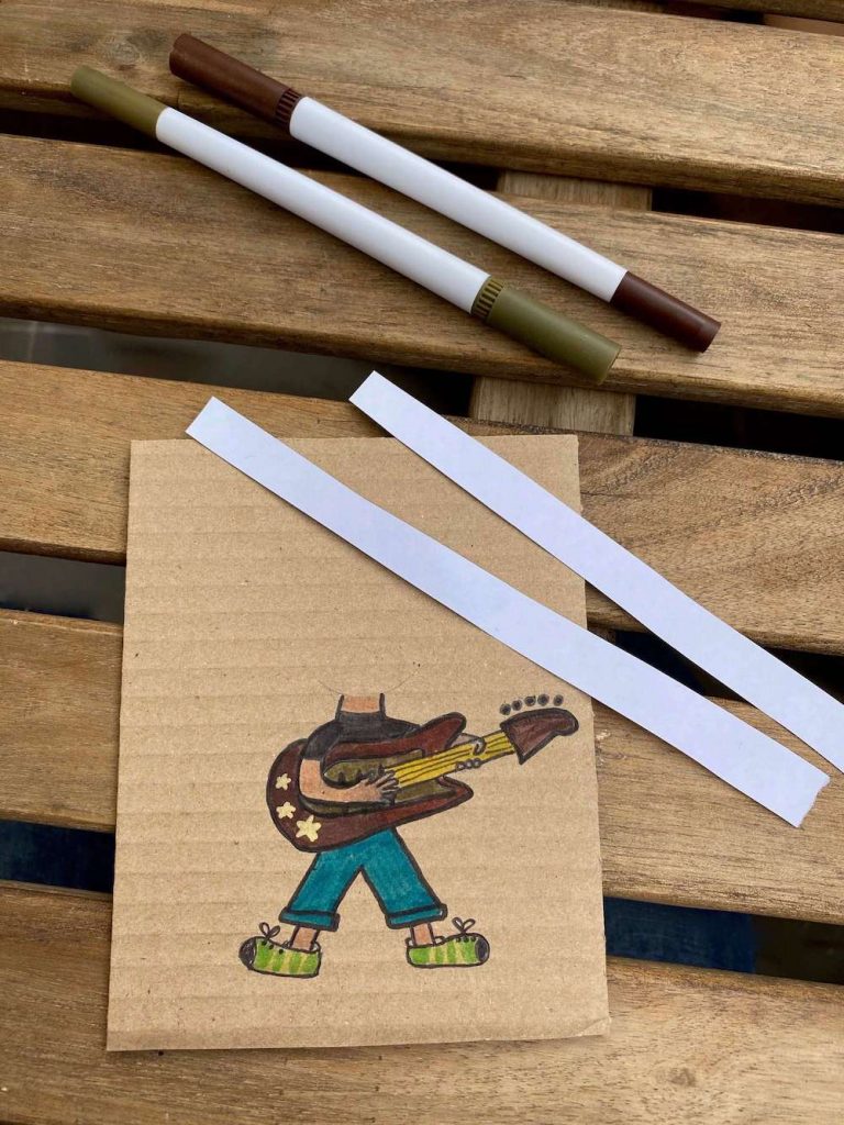 vatertagskarte selber basteln