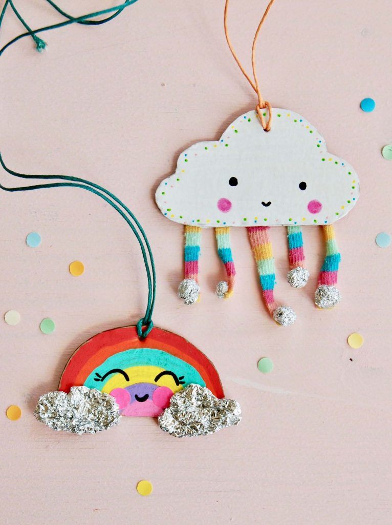 nachhaltige bastelidee fuer kindergeburtstag