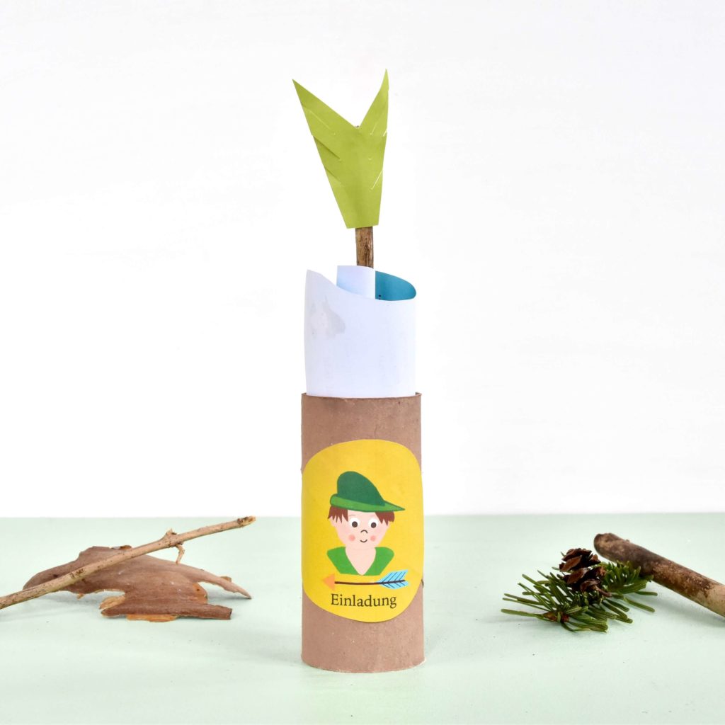 robin-hood-kindergeburtstag-einladung-vorlage-zum-basteln