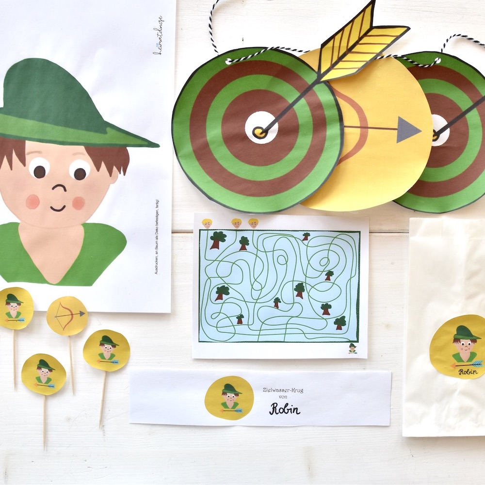 robin-hood-kindergeburtstag-partydeko-mitgebsel