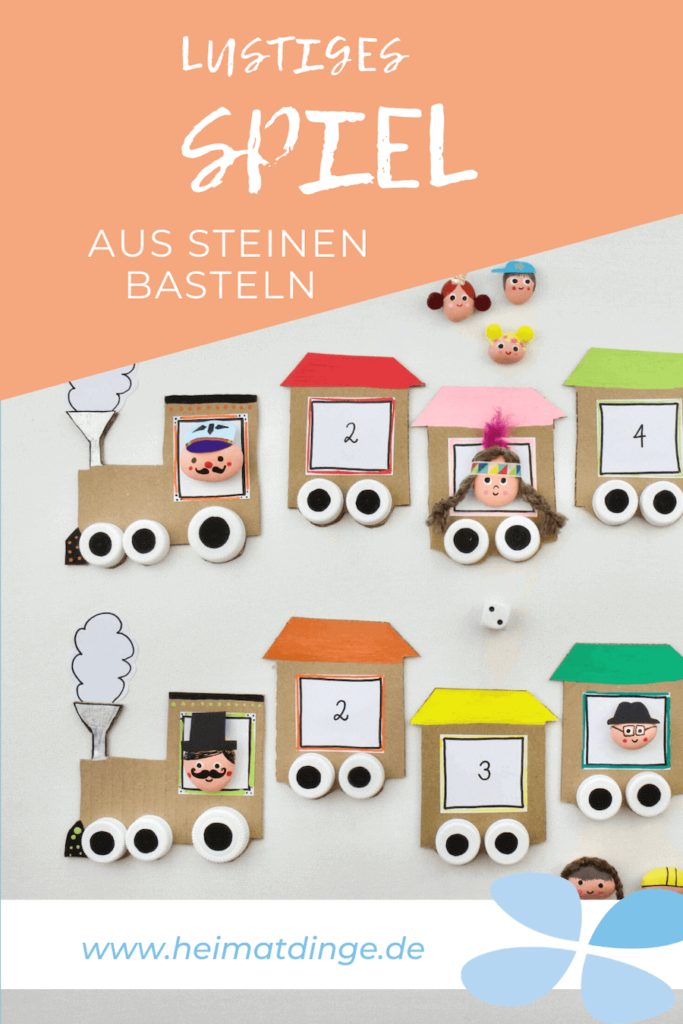 Lustiges Zug-Spiel aus Steinen basteln 10 zug-spiel-aus-steinen-basteln