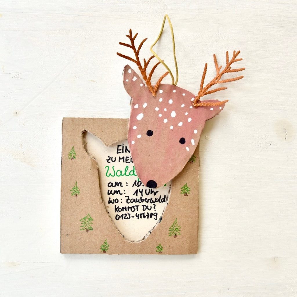 einladung-kindergeburtstag-selber-basteln-waldtiere-waldparty-reh