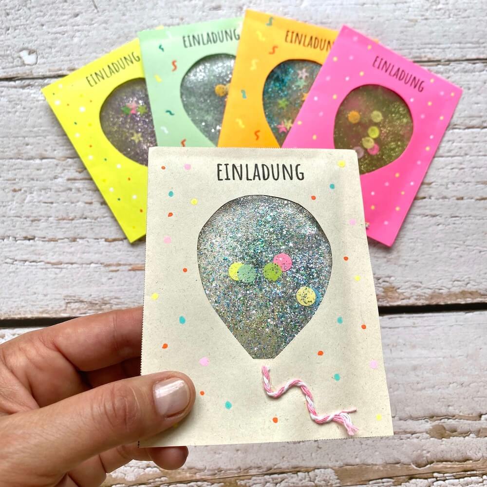 Einfache Einladung für den Kindergeburtstag basteln 4 einladung-kindergeburtstag-basteln-einfach-vorschaubild