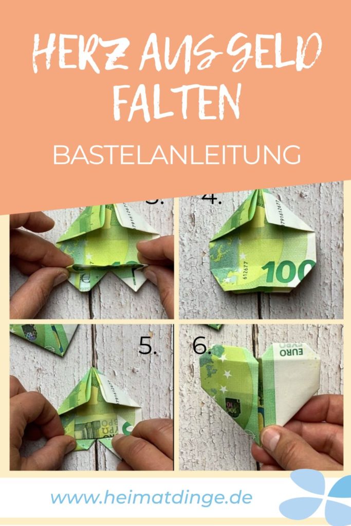 Herz aus Geld falten - kreatives DIY Geldgeschenk 6 herz-aus-geld-falten-diy-geldgeschenk-heimatdinge-pin 1